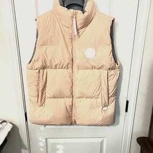 $1295 Authentic CANADA GOOSE Made in CANADA Men's Orange Puffer Vest Sz.XL